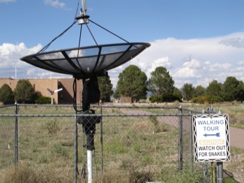 VLA welcome sign
